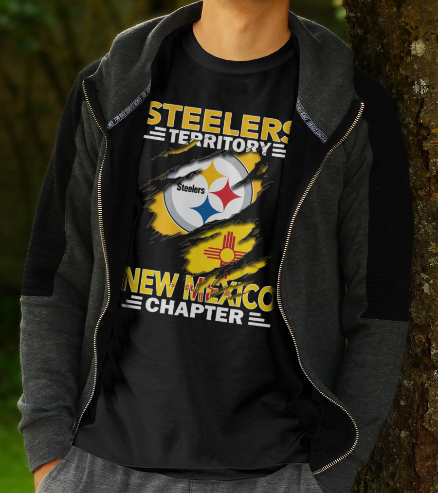 Steelers Territory New Mexico Chapter Steelers Symbol Zia Sun T-Shirt