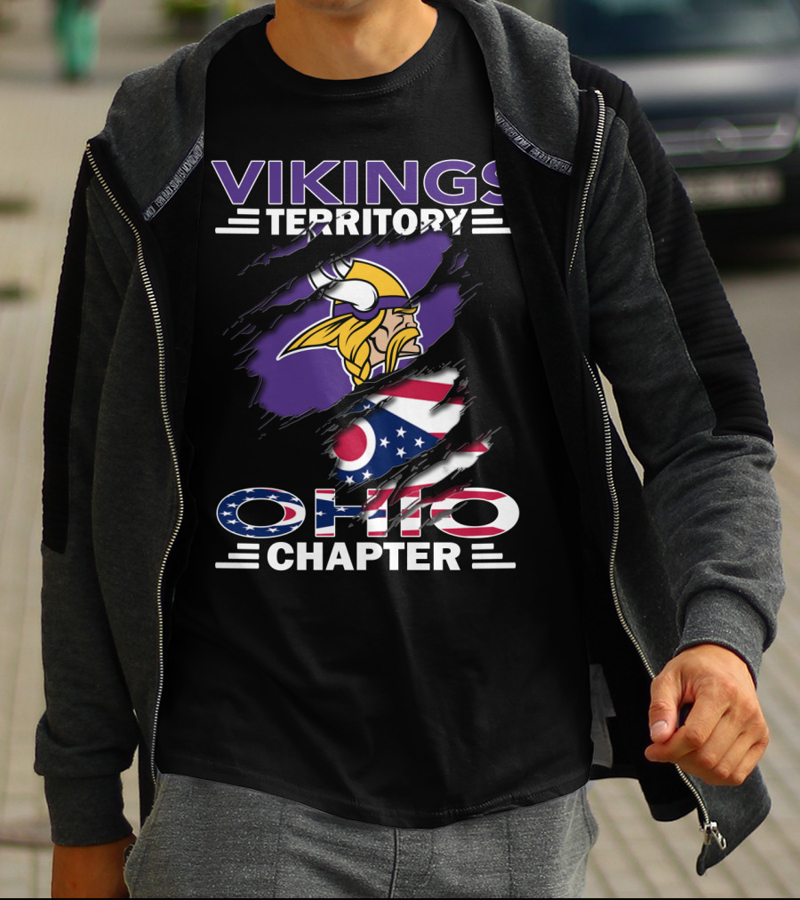 Vikings Territory Ohio Chapter Sports T-Shirt