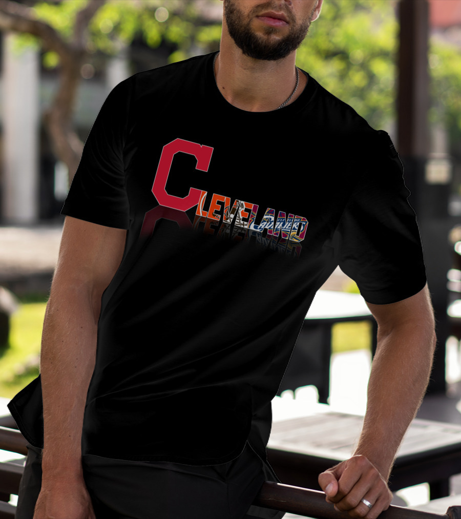 Cleveland Sports City Reflections T-Shirt