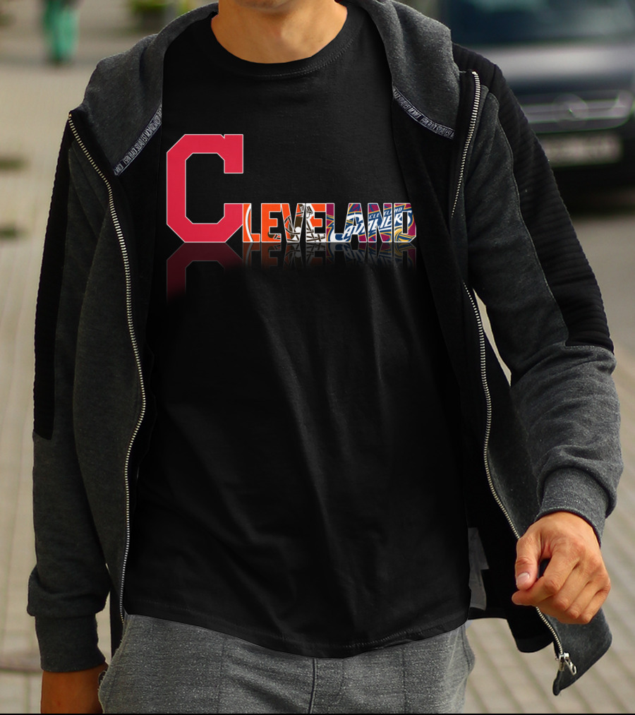 Cleveland Sports City Reflections T-Shirt