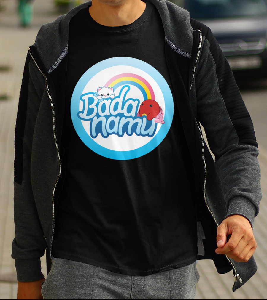 Badanamu Rainbow And Character T-Shirt
