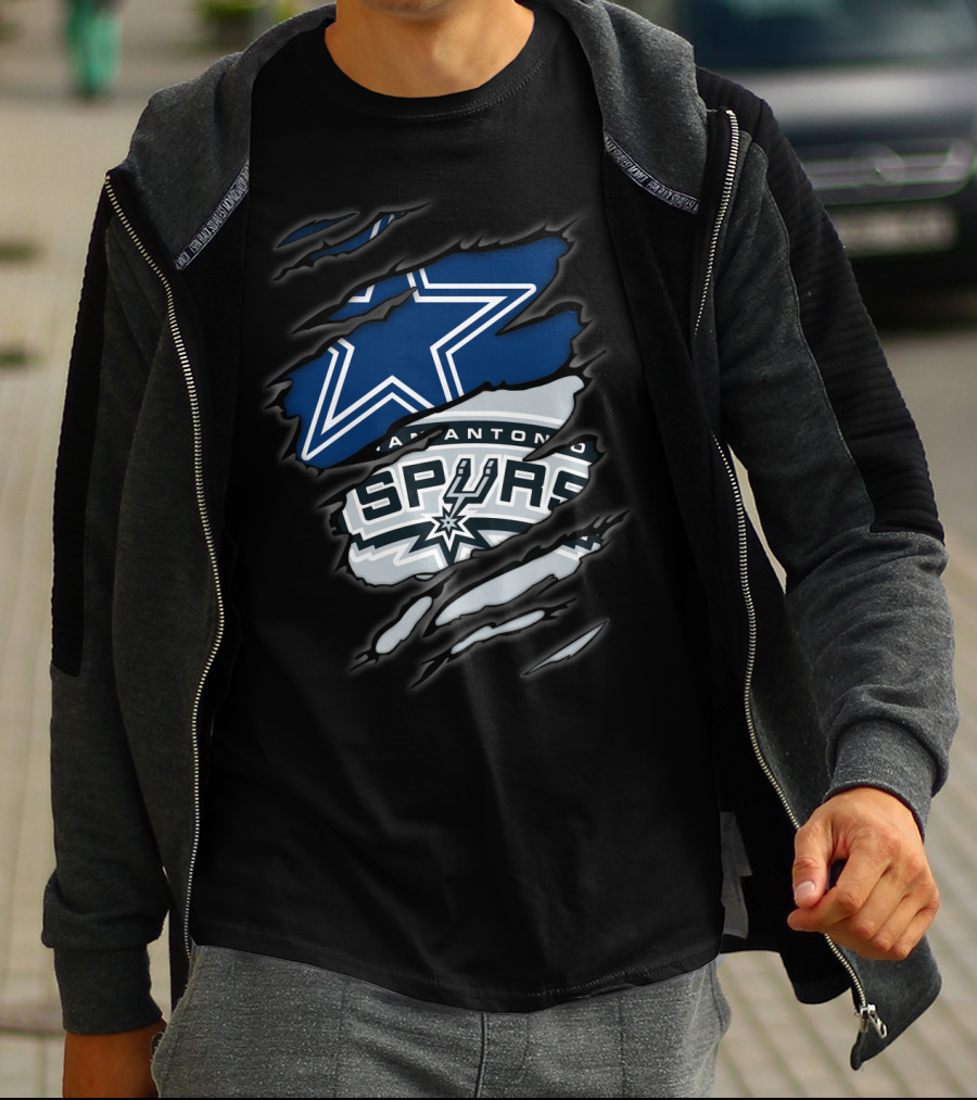 Cowboys San Antonio Spurs Crossover T-Shirt