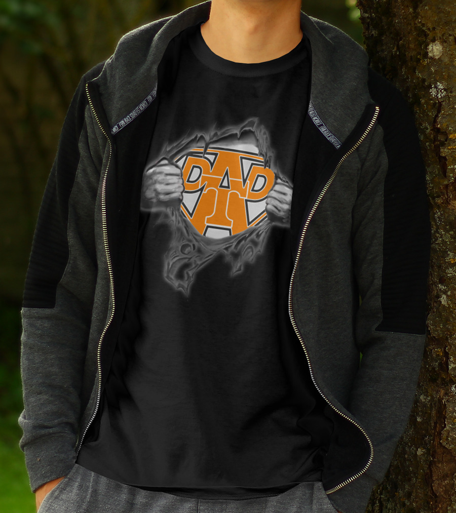 Tennessee Volunteers Super Dad Emblem T-Shirt