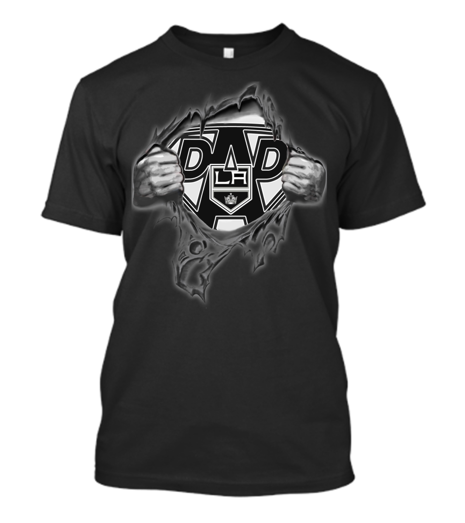 Angeles LA Kings Super Dad T-Shirt