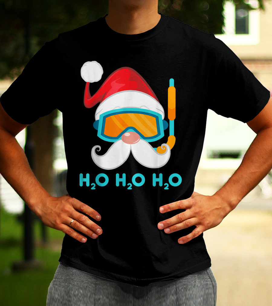 Santa Claus H2O Snorkeling Lover T-Shirt