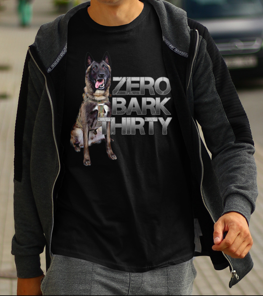 Zero Bark Thirty Dog T-Shirt