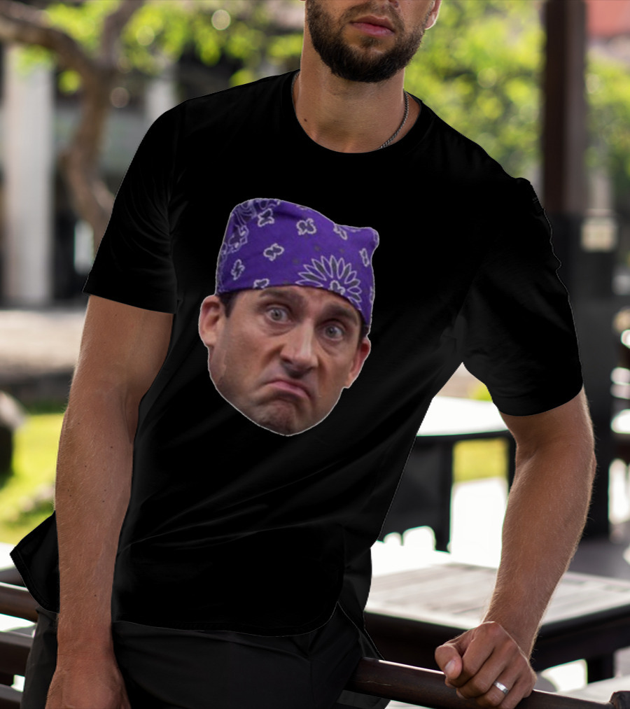 Prison Mike Bandana Head From The Office T-Shirt