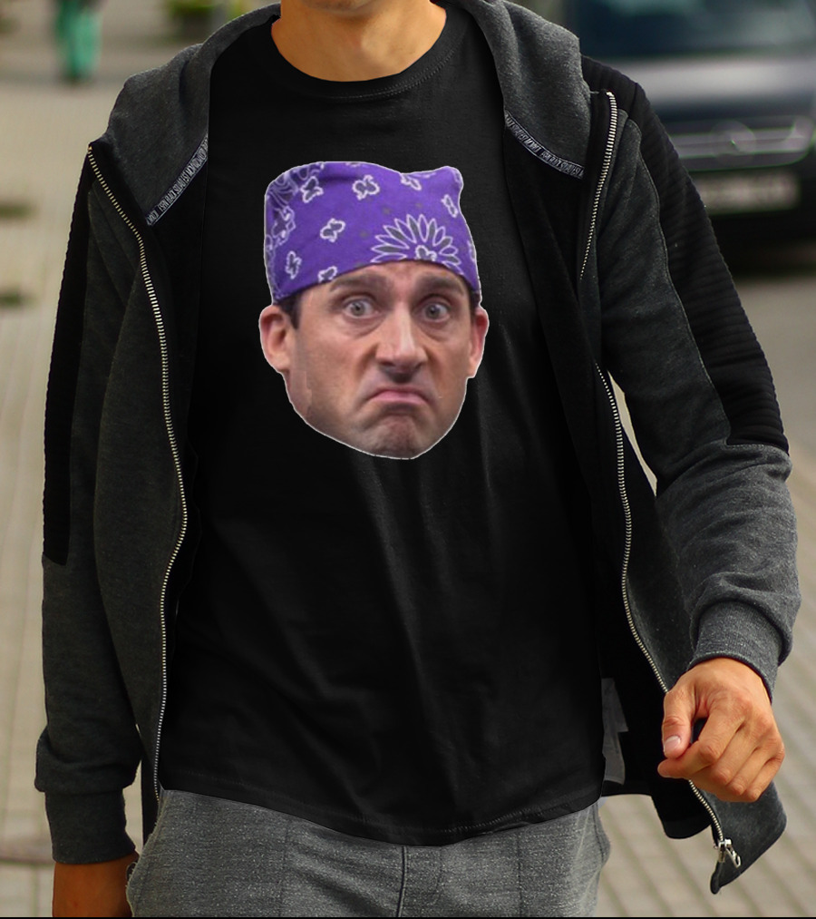 Prison Mike Bandana Head From The Office T-Shirt