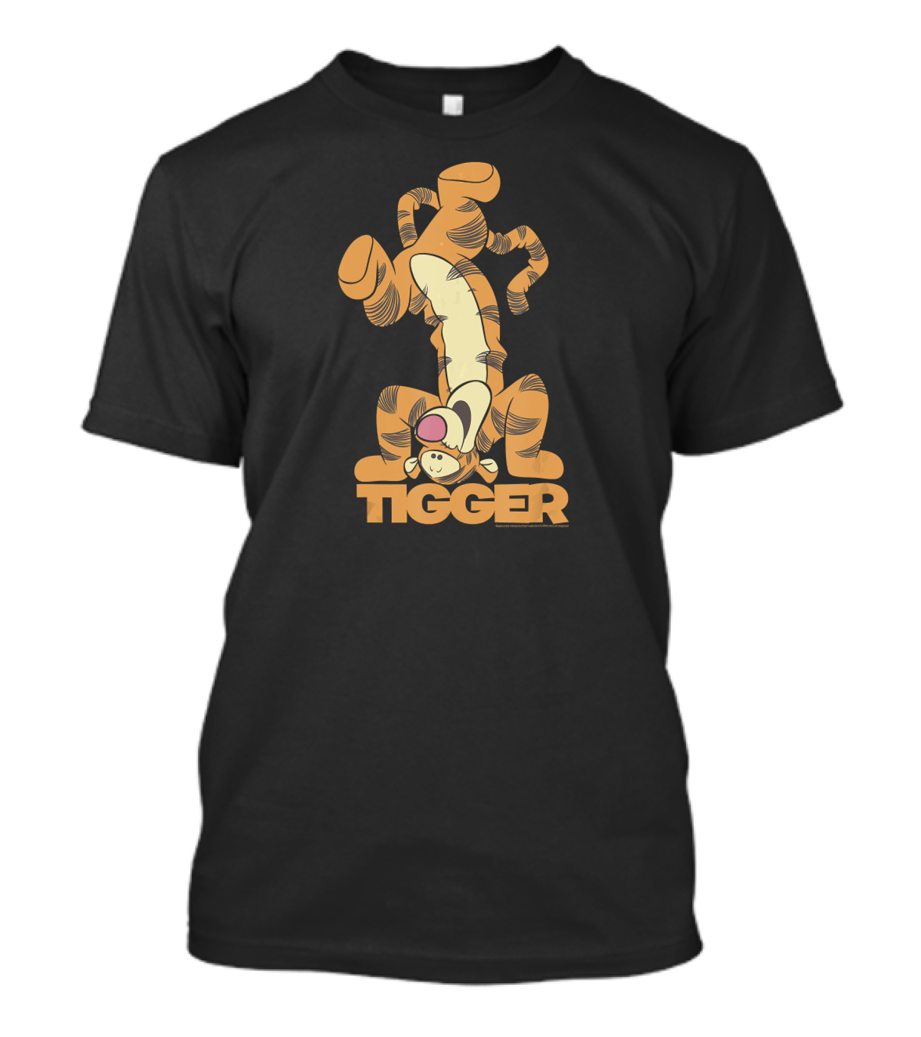 Disney Tigger Upside Down Winnie The Pooh T-Shirt