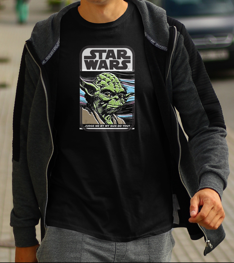 Star Wars Yoda Judge Me By My Size Do You T-Shirt