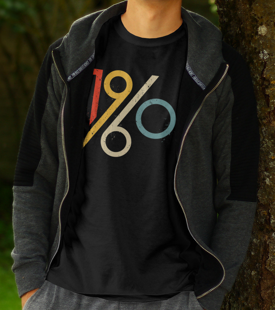 1960 Vintage Retro Birthday T-Shirt