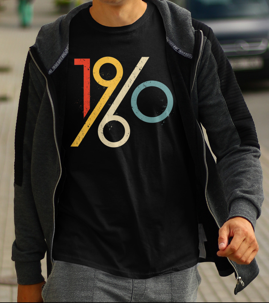 1960 Vintage Retro Birthday T-Shirt