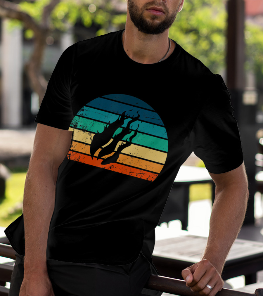 Fire Nation Retro Gamer Stripes T-Shirt