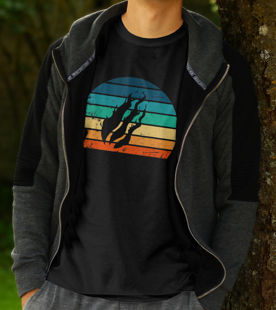 Fire Nation Retro Gamer Stripes T-Shirt