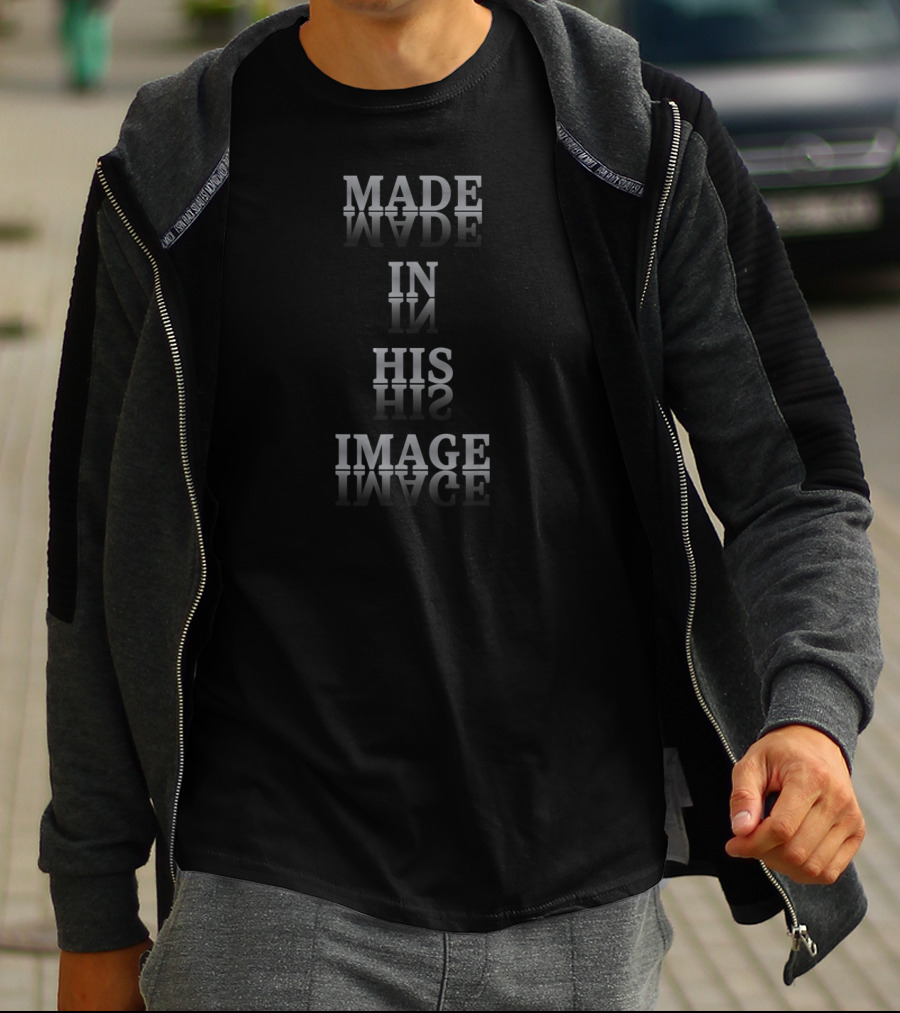 Made In His Image Inspirational Motivational Spiritual T-Shirt