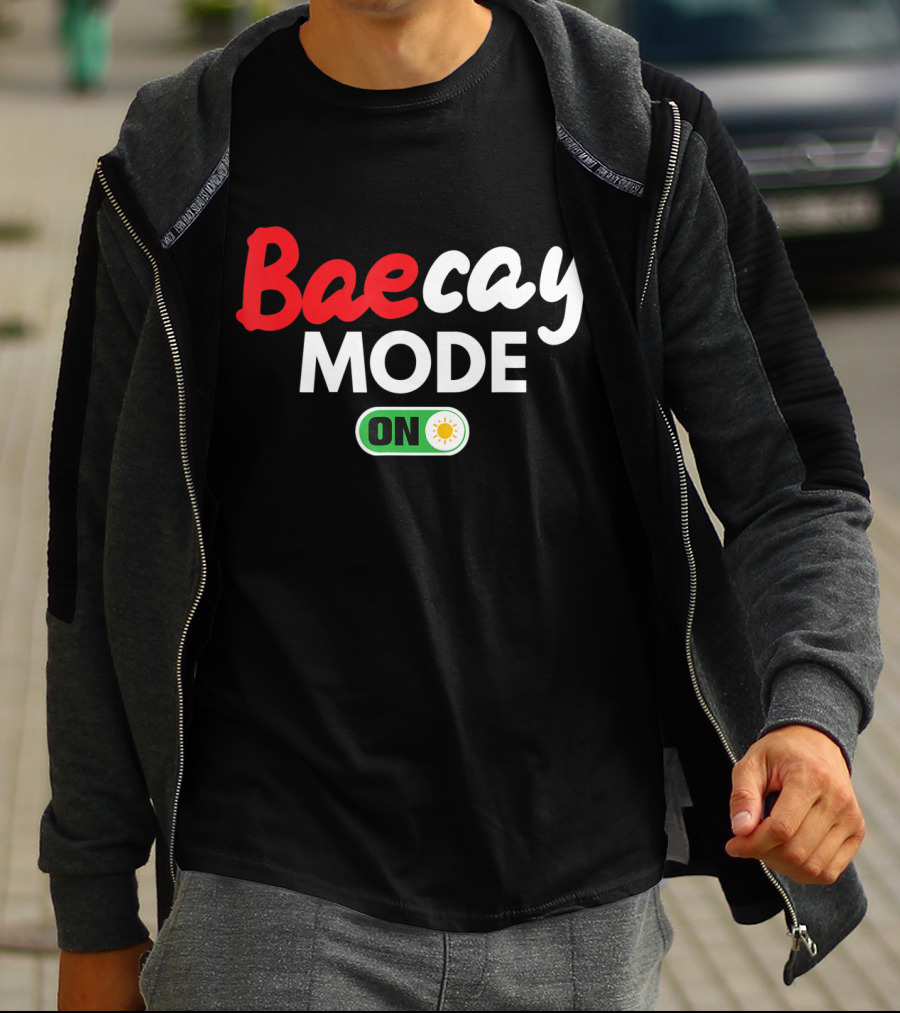 Baecay Mode On Couples Vacation Sun Switch T-Shirt
