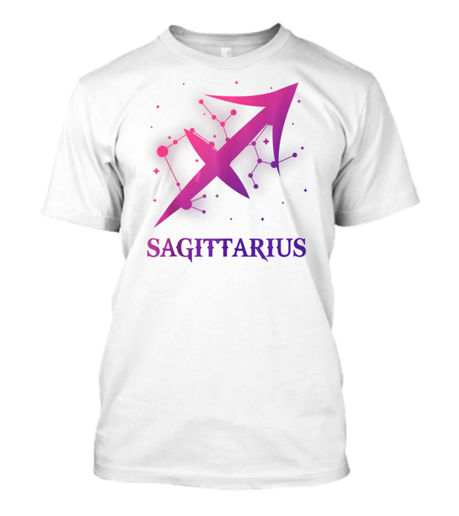 Sagittarius Zodiac Symbol Star Constellation November December Birthday T-Shirt