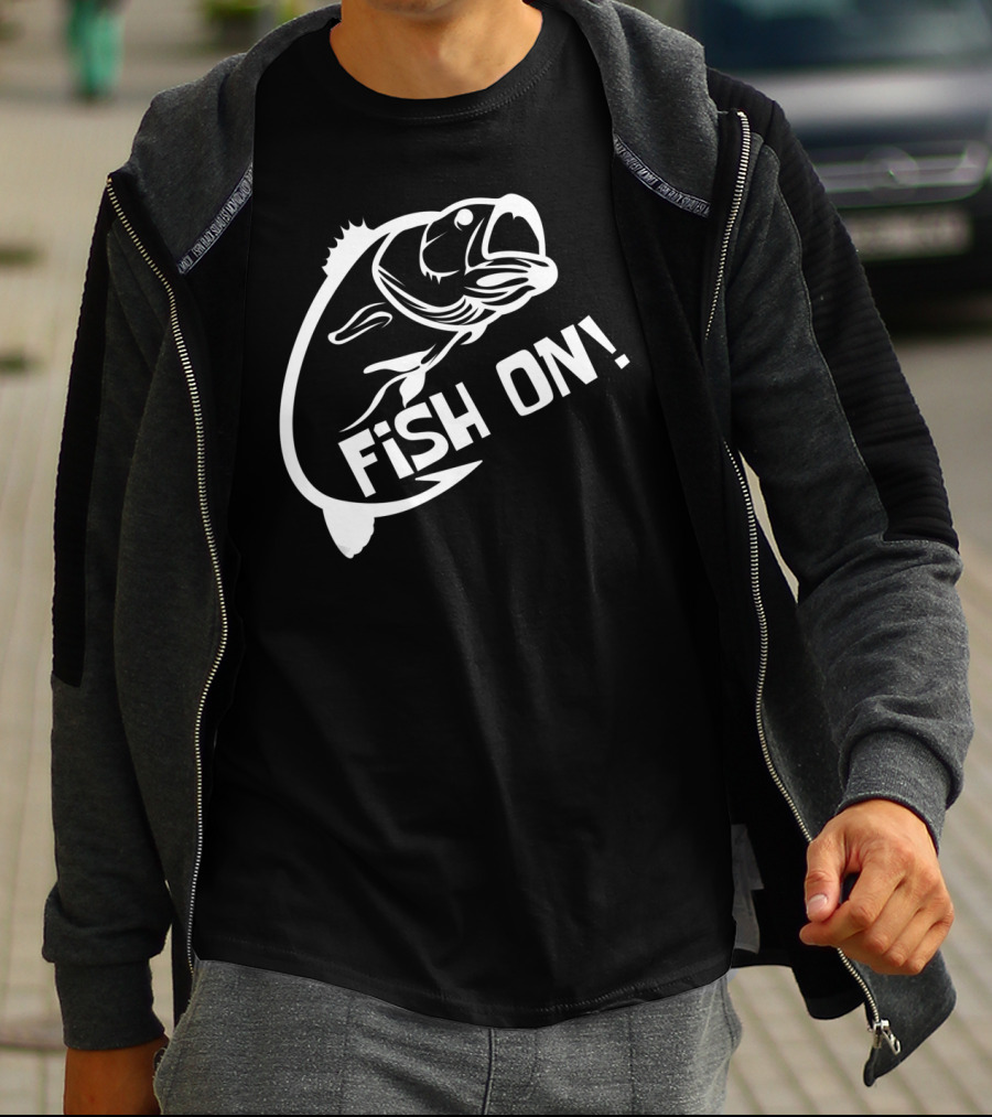 Fish On T-Shirt