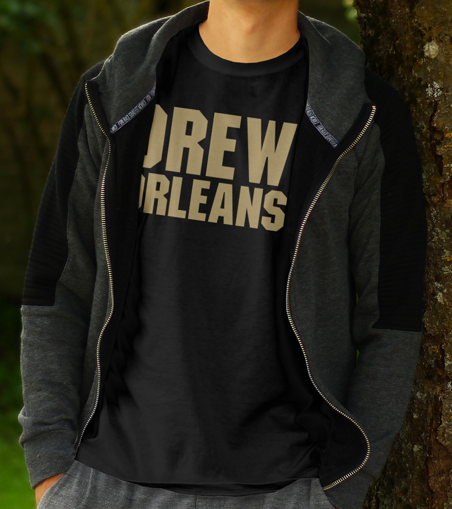 Drew Orleans Saints Fan Shirt New Orleans T-Shirt