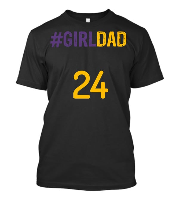 GIRLDAD 24 Kobe Bryant T-Shirt