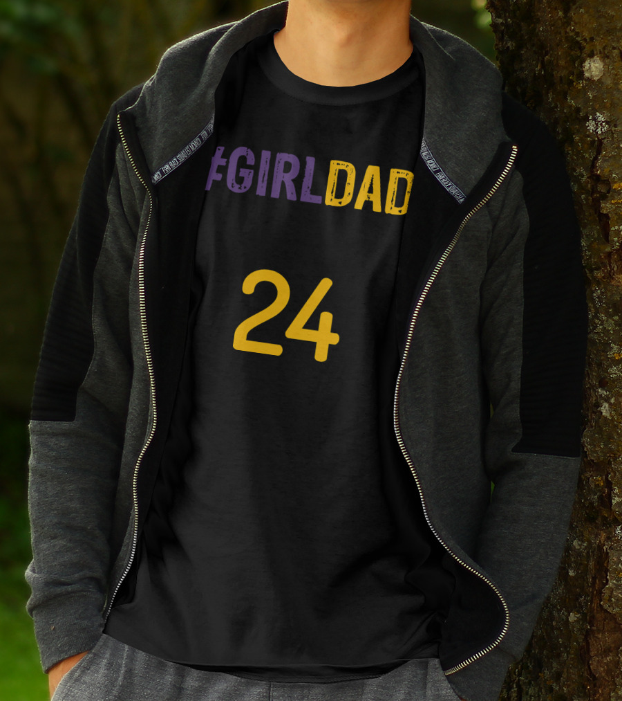 GIRLDAD 24 Kobe Bryant T-Shirt
