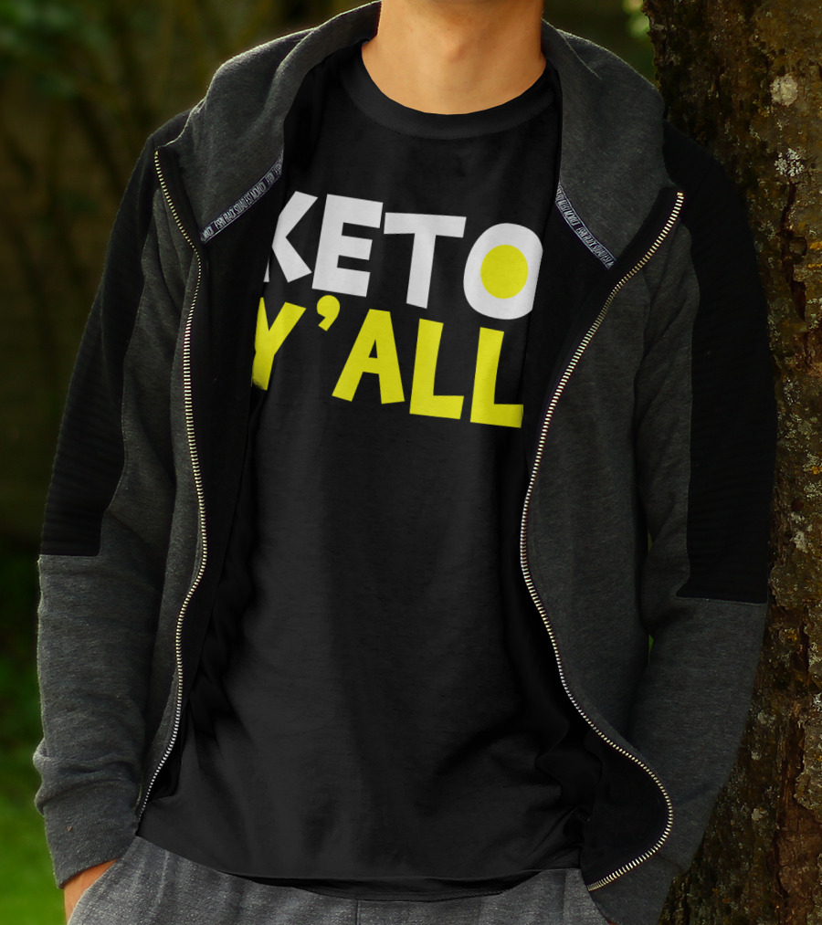 Keto Y'all Ketogenic Diet Bodybuilding T-Shirt
