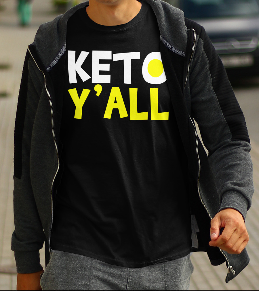 Keto Y'all Ketogenic Diet Bodybuilding T-Shirt