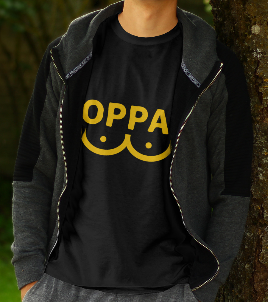 Oppai Saitama One Punch Man Anime Fandom T-Shirt