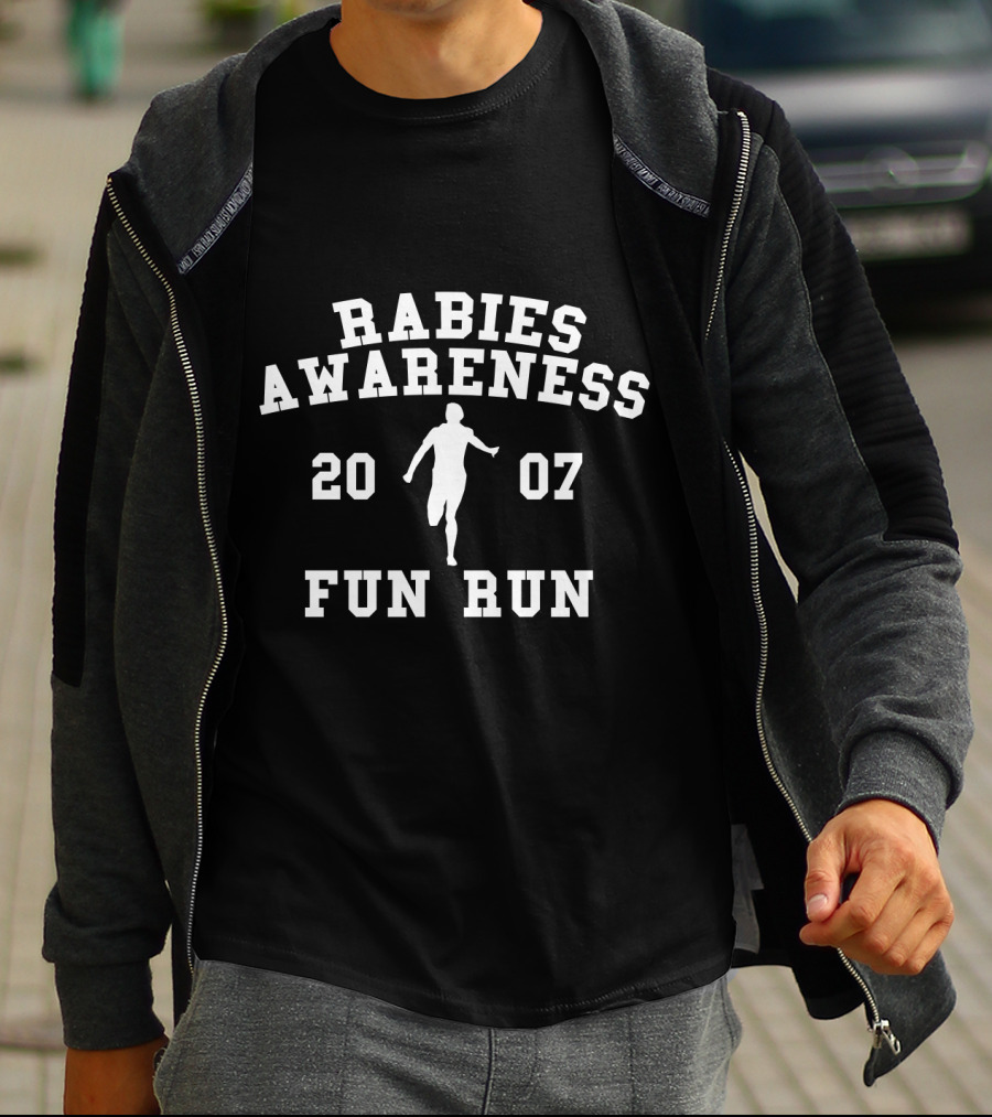 Rabies Awareness Fun Run 2007 Michael Scott T-Shirt