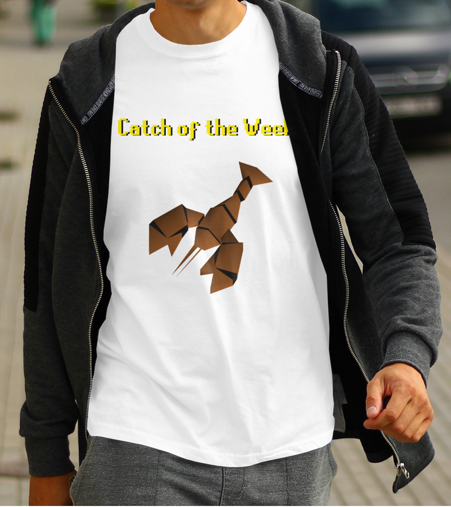 Catch Of The Week Runescape Lobster Pixel T-Shirt