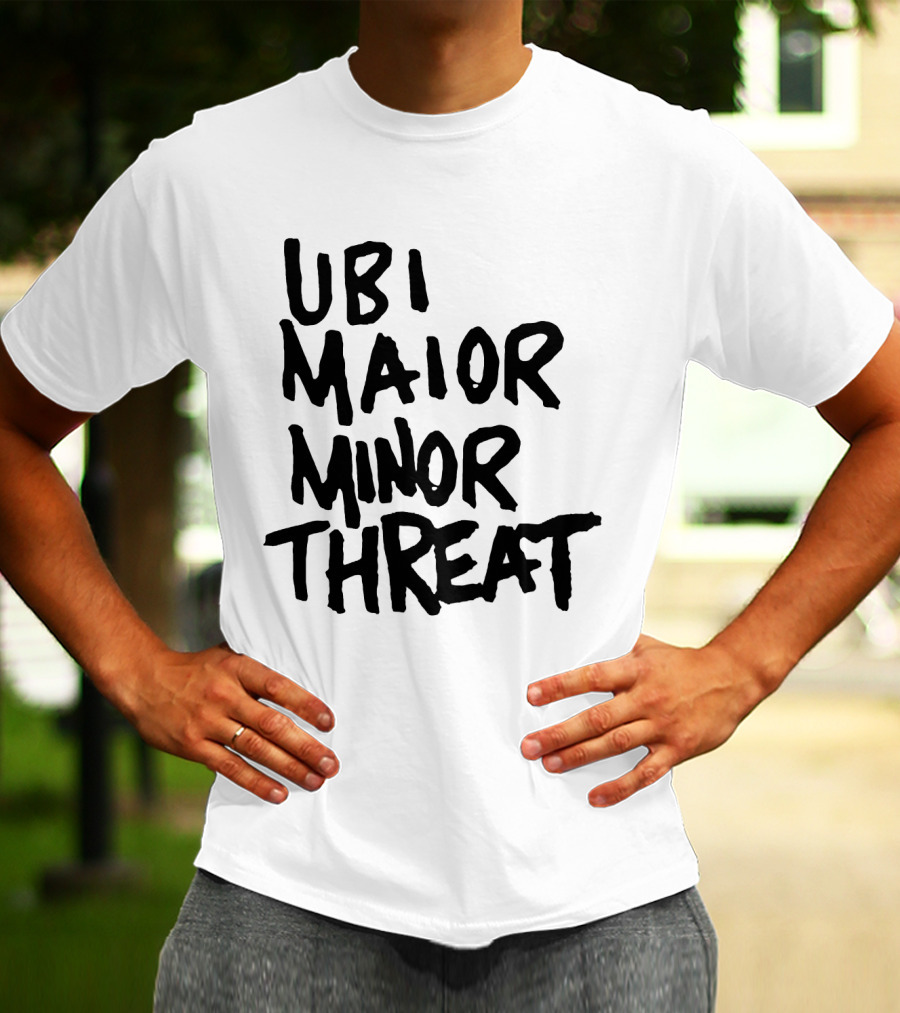 Ubi Maior Minor Threat T-Shirt