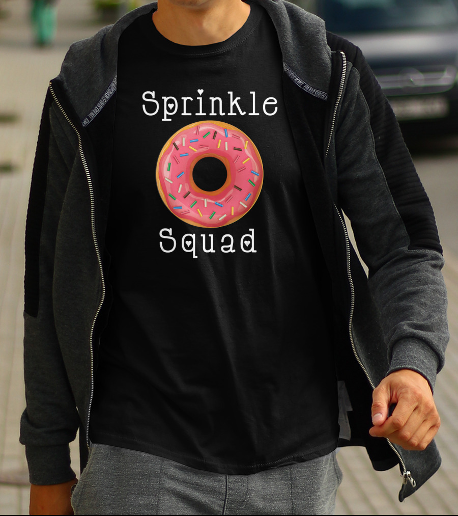 Sprinkle Squad Donut Matching Group T-Shirt