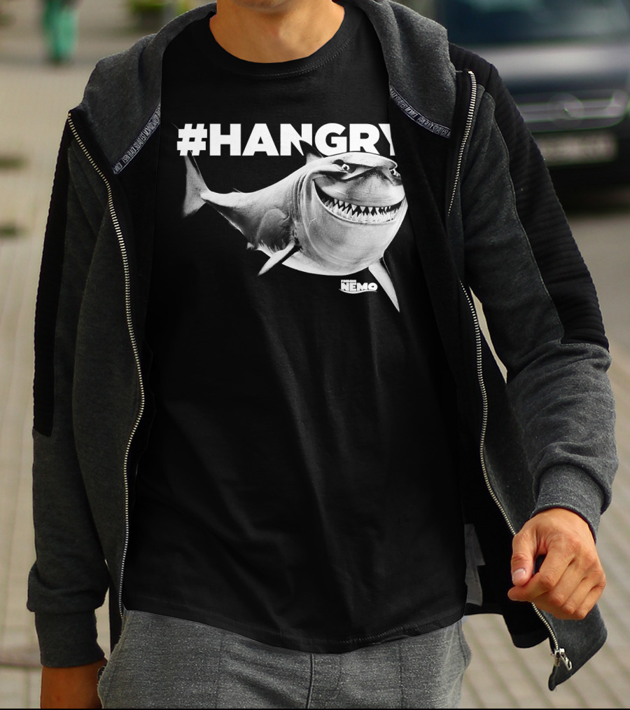 Hangry Bruce Disney Pixar Finding Nemo T-Shirt