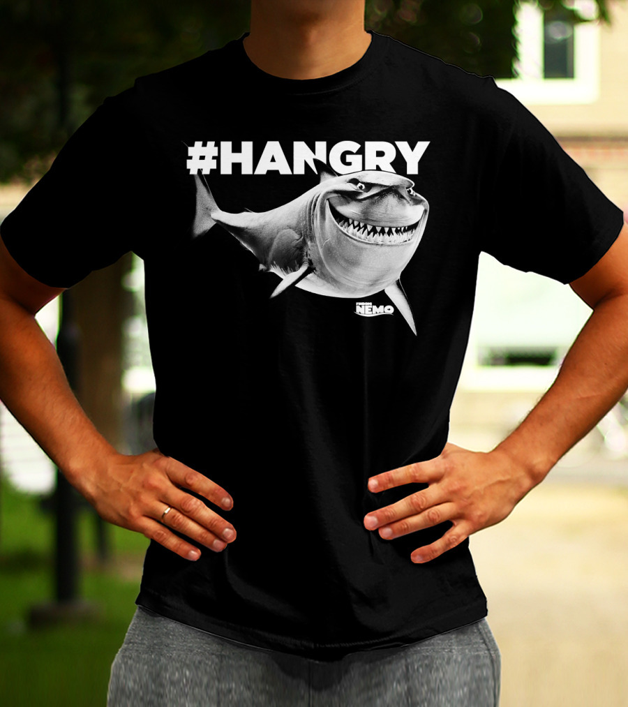 Hangry Bruce Disney Pixar Finding Nemo T-Shirt