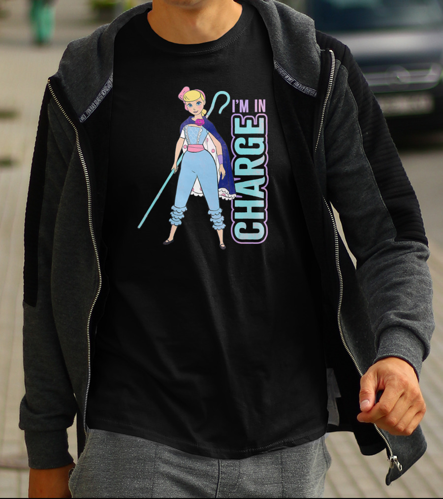 I'm In Charge Disney Pixar Toy Story 4 Bo Peep T-Shirt