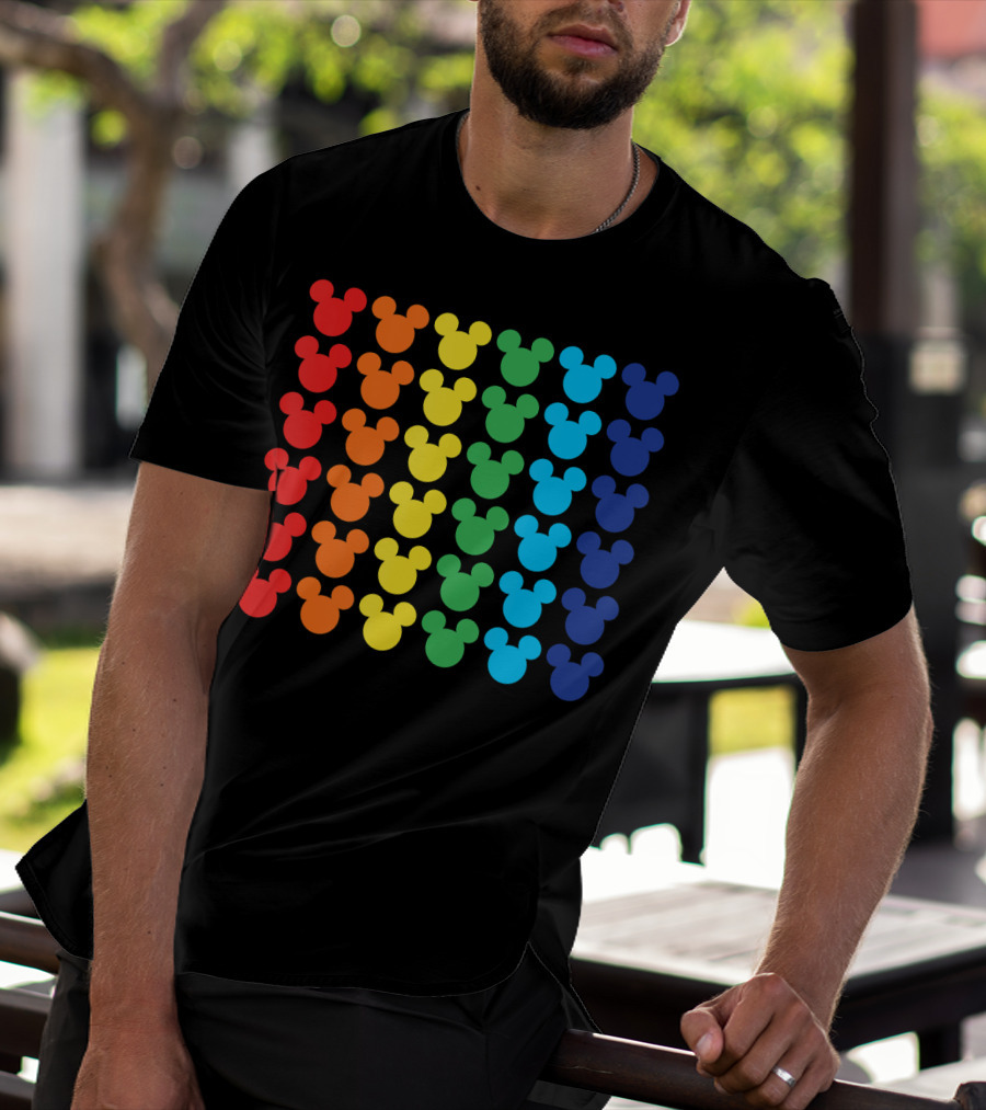 Disney Mickey Mouse Rainbow T-Shirt