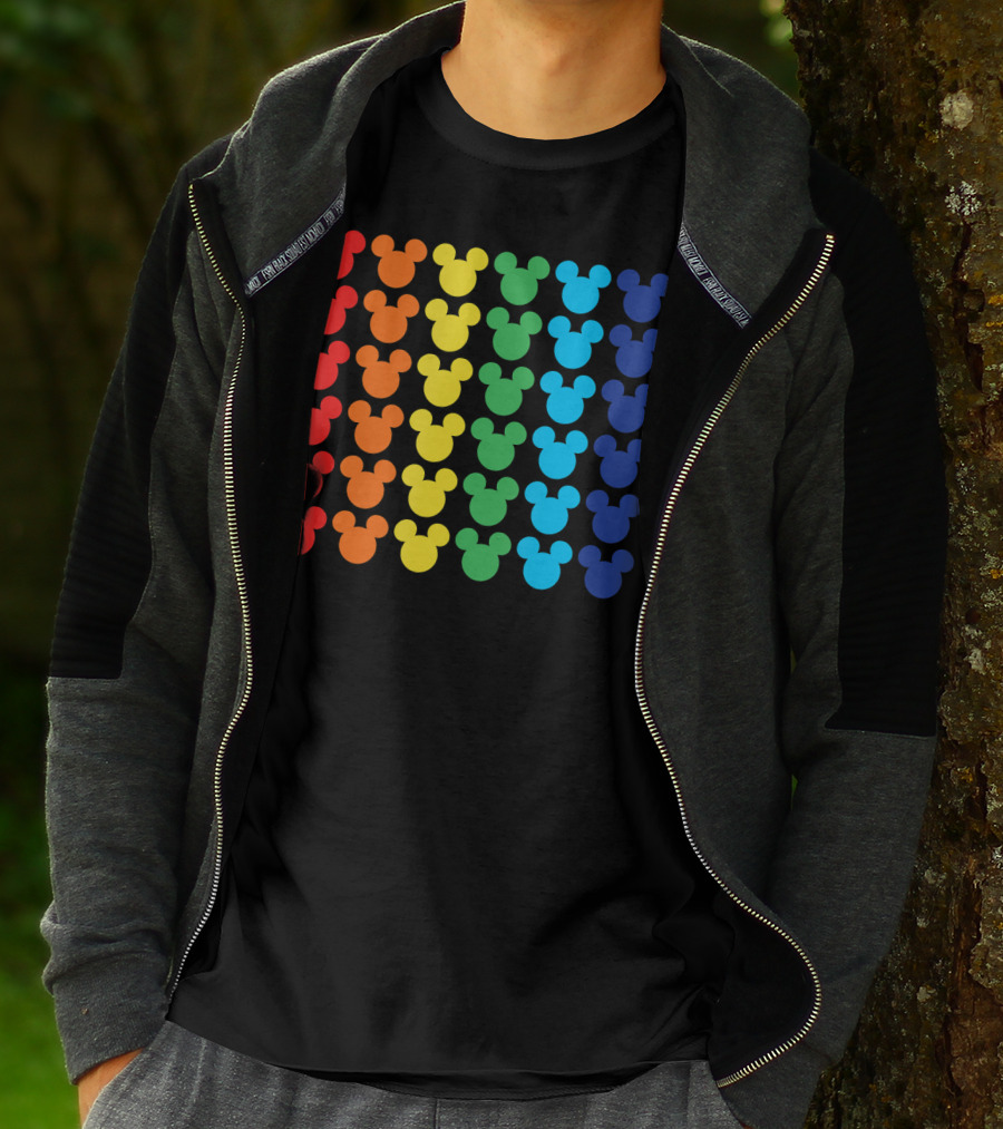Disney Mickey Mouse Rainbow T-Shirt