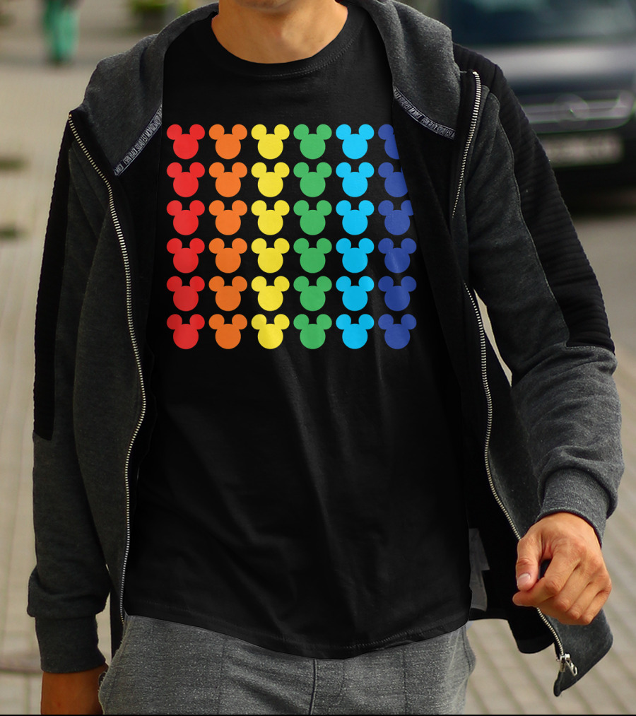 Disney Mickey Mouse Rainbow T-Shirt