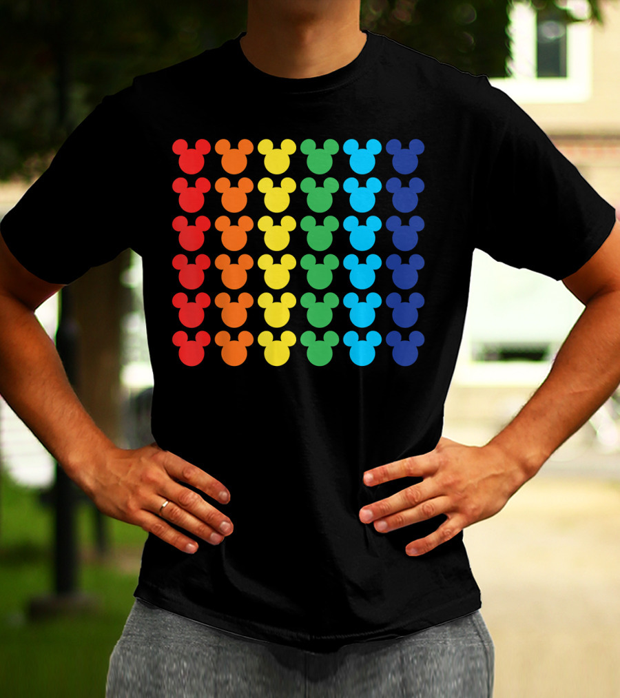 Disney Mickey Mouse Rainbow T-Shirt