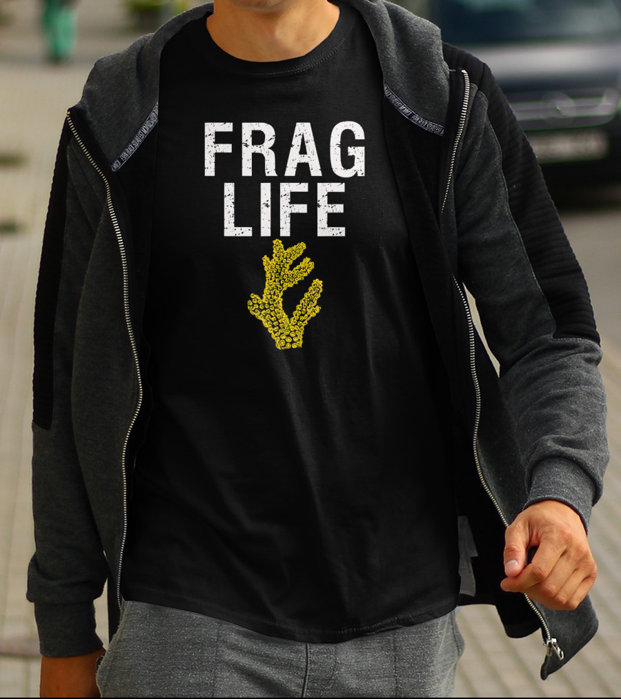 Frag Life Coral Reef Aquarium Fish T-Shirt