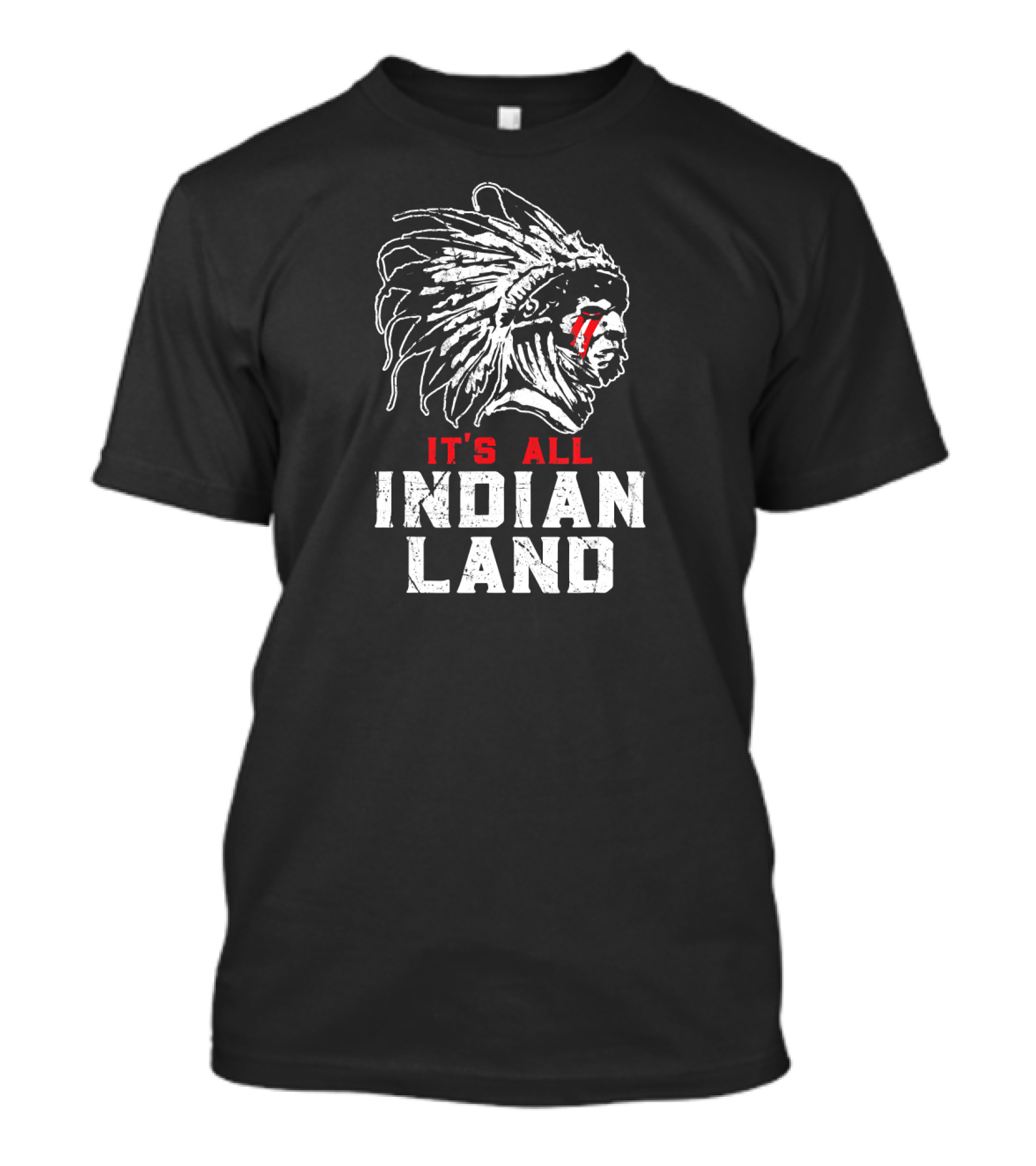 Native American It's All Indian Land T-Shirt