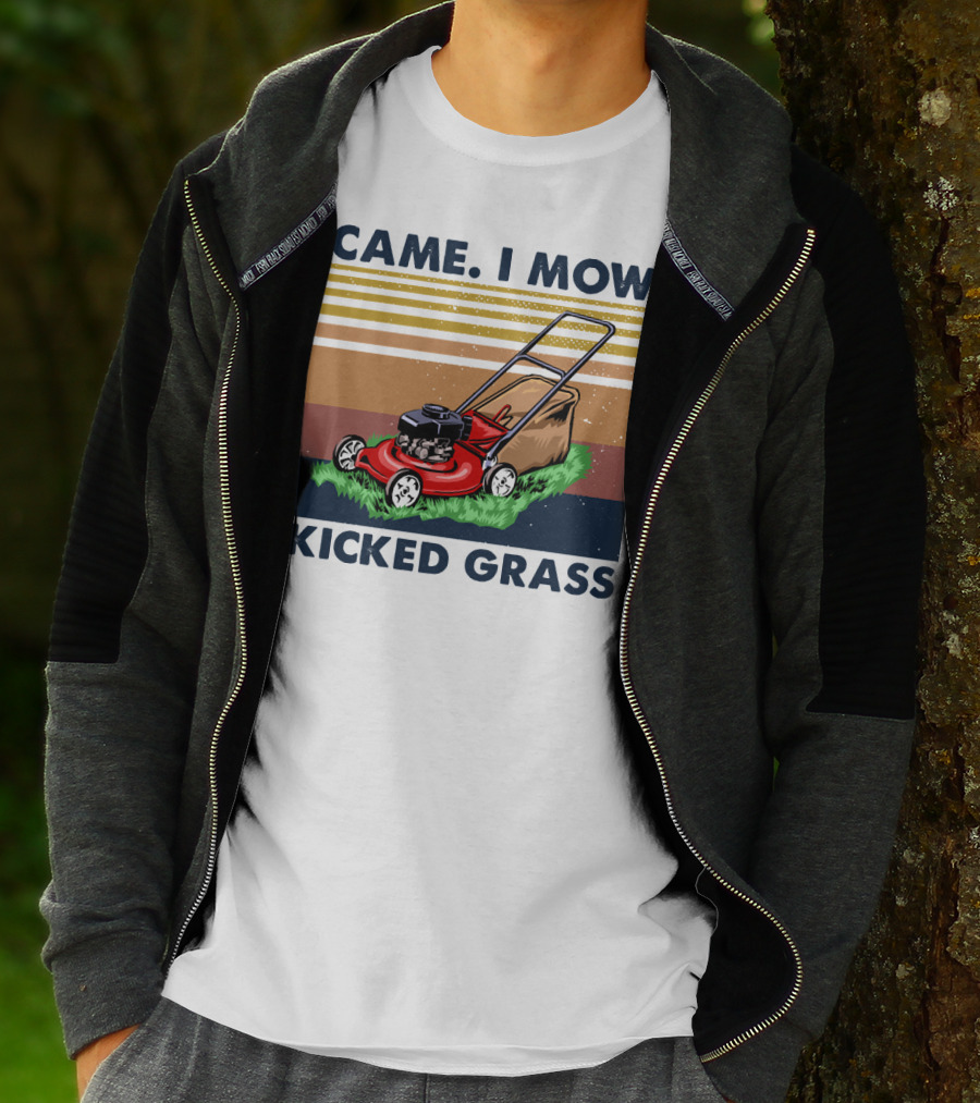 I Came I Mow I Kicked Grass T-Shirt