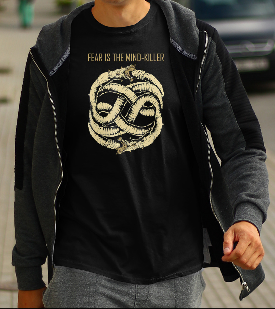 Dune Fear Is The Mind Killer Sandworms T-Shirt