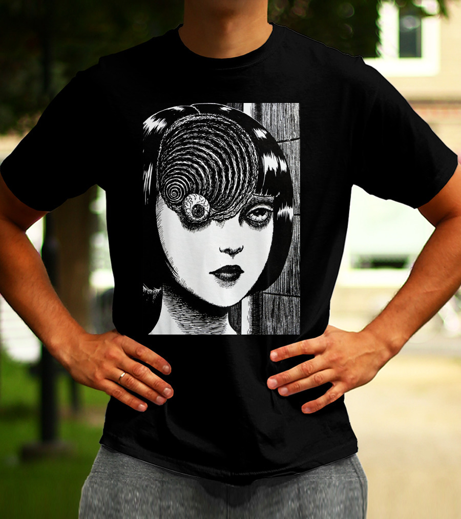UZUMAKI Junji Ito Spiral Horror Manga T-Shirt