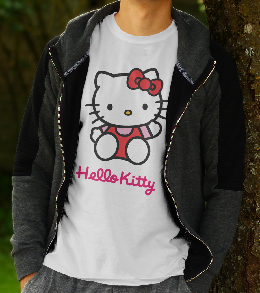 Hello Kitty Cute Bow Character T-Shirt