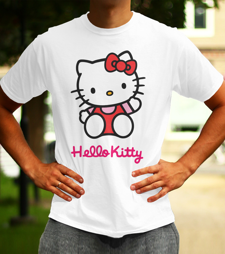 Hello Kitty Cute Bow Character T-Shirt
