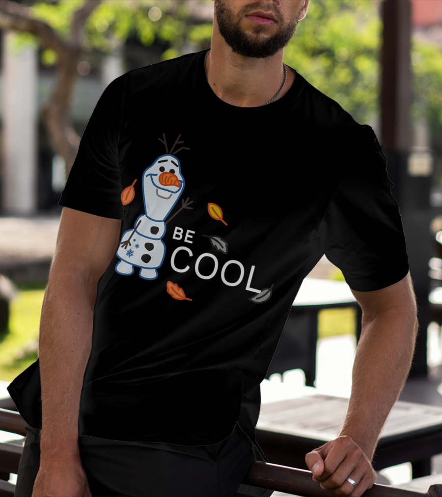 Disney Frozen 2 Olaf Be Cool Fall Leaves T-Shirt