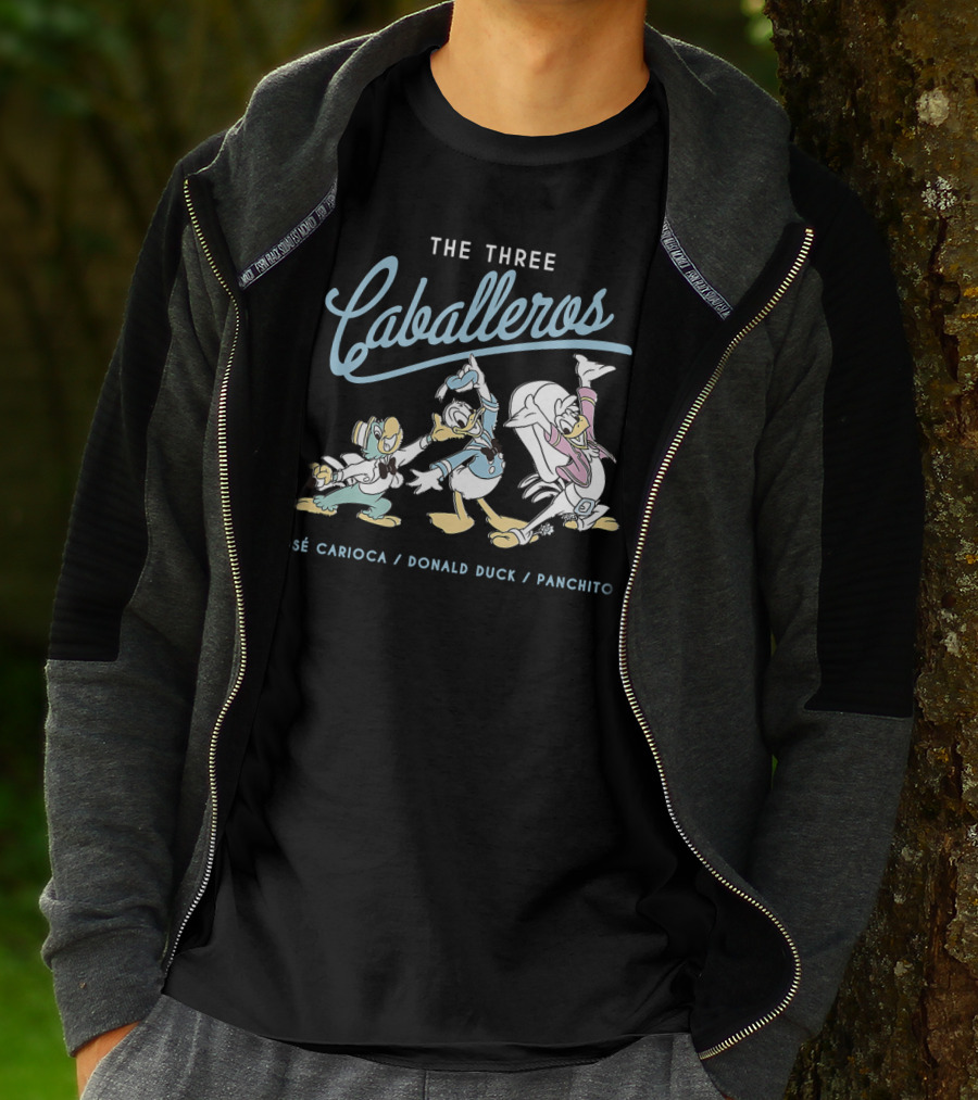 The Three Caballeros José Carioca Donald Duck Panchito T-Shirt
