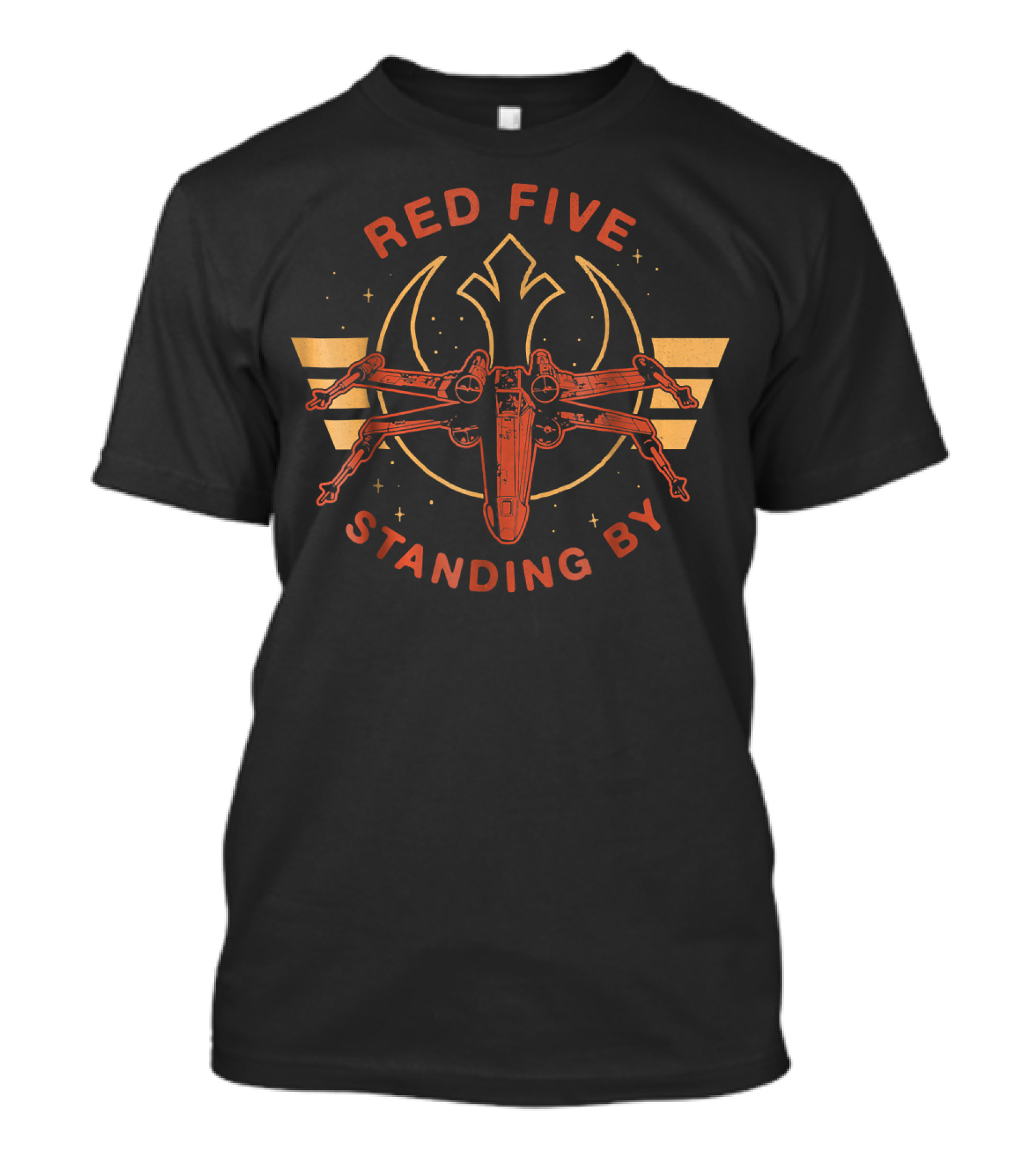 Red Five Standing By X Wing Star Wars Rebels T-Shirt
