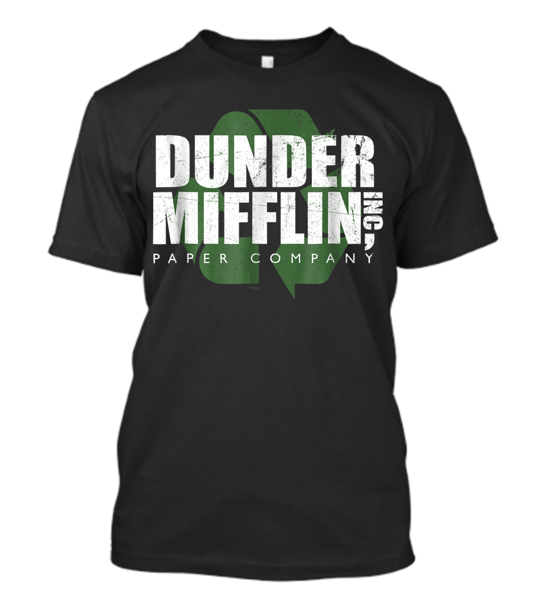 Dunder Mifflin Paper Company Recycle Logo Comfortable T-Shirt